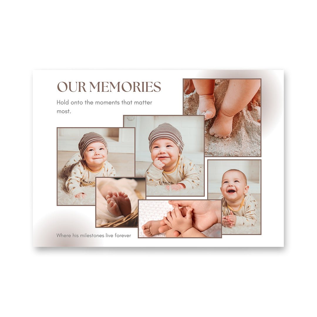 Customizable Newborn Family Video Book – Capture Precious Moments