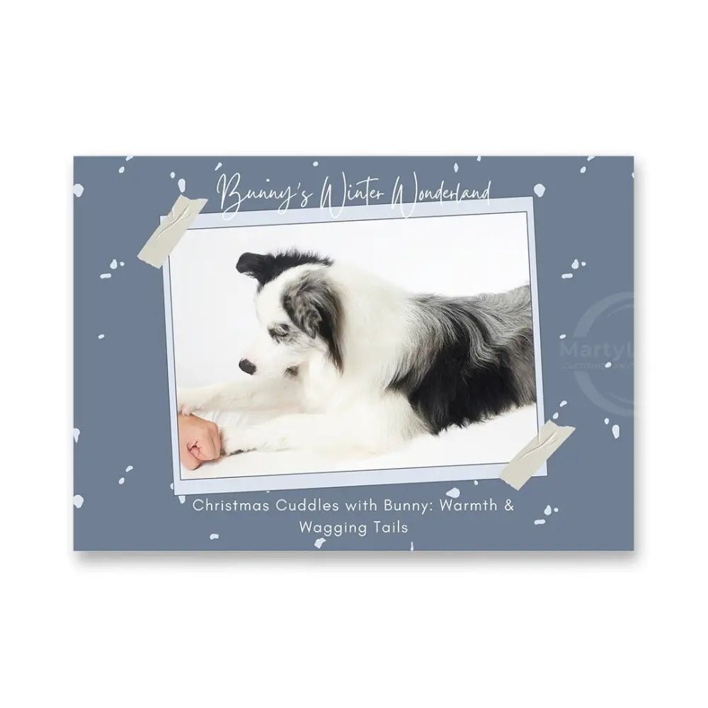 Merry Moments Personalized Dog Digital Photo Book With 7-Inch Video Display